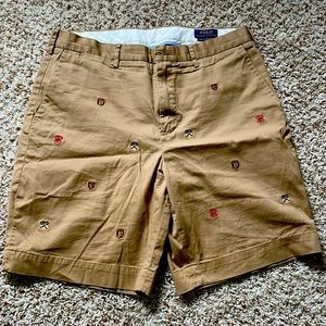 COPY - Polo Ralph Lauren all over embroidered shorts